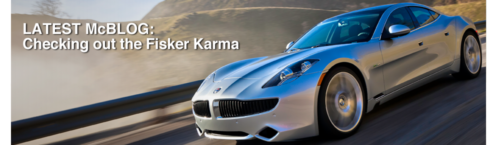 Denise McCluggage reviews the 2012 Fisker Karma.
