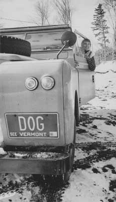DOG, my Land Rover.